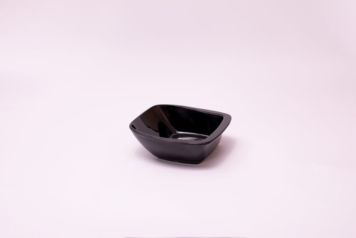 Bright Designs Melamine Bowl 
Set of 6 (L 14cm H 5cm) Black