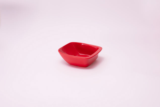 Bright Designs Melamine Bowl 
Set of 6 (L 14cm H 5cm) Red