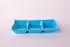 Bright Designs Melamine Savoury Tray 
Set of 2 (L 30cm W 19cm H 3cm) Light Blue