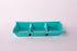 Bright Designs Melamine Savoury Tray 
Set of 2 (L 30cm W 19cm H 3cm) Teal