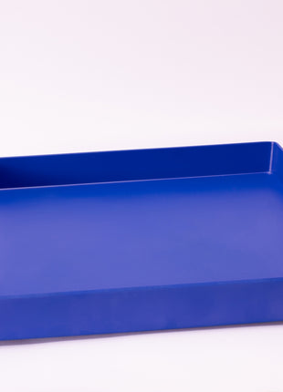 Bright Designs Melamine Matt Square Tray 
Set of 1 (L 38cm W 38cm) Royal Blue
