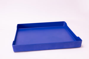 Bright Designs Melamine Matt Square Tray 
Set of 1 (L 38cm W 38cm) Royal Blue