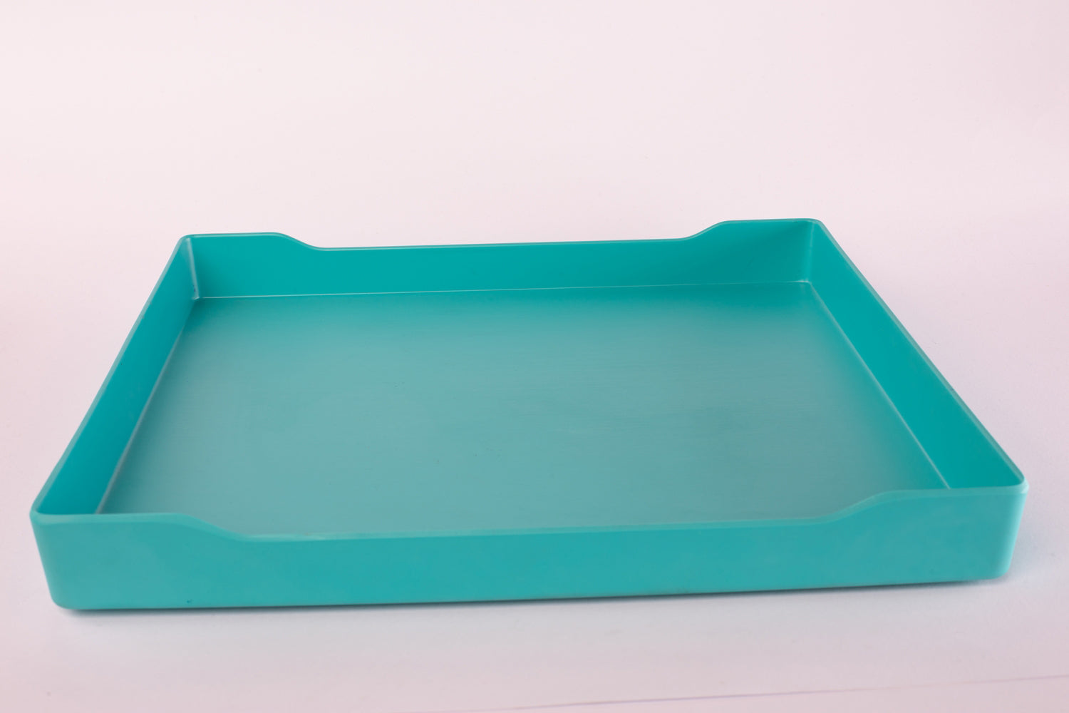 Bright Designs Melamine Matt Square Tray 
Set of 1 (L 38cm W 38cm) Teal