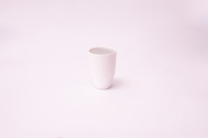 Bright Designs Melamine Cup 
Set of 6 (D 7cm H 10cm) White