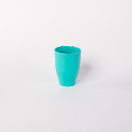 Bright Designs Melamine Cup 
Set of 6 (D 7cm H 10cm) Teal