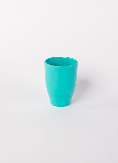 Bright Designs Melamine Cup 
Set of 6 (D 7cm H 10cm) Teal