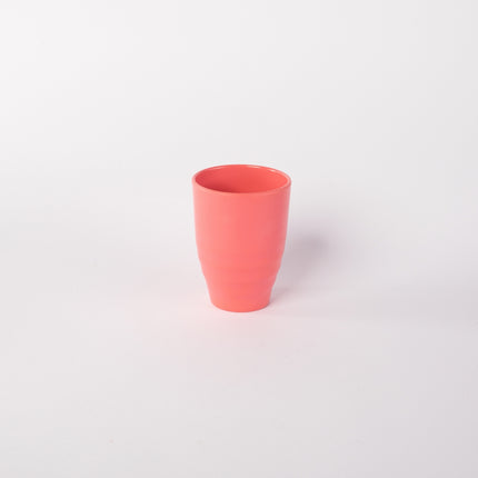 Bright Designs Melamine Cup 
Set of 6 (D 7cm H 10cm) Coral