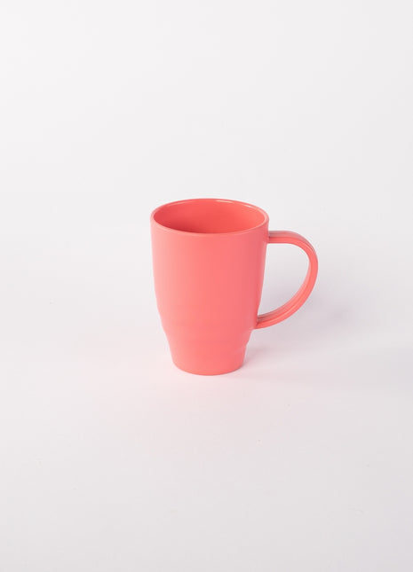 Bright Designs Melamine Cup With Handle
Set of 6 (D 7cm H 10cm) Coral