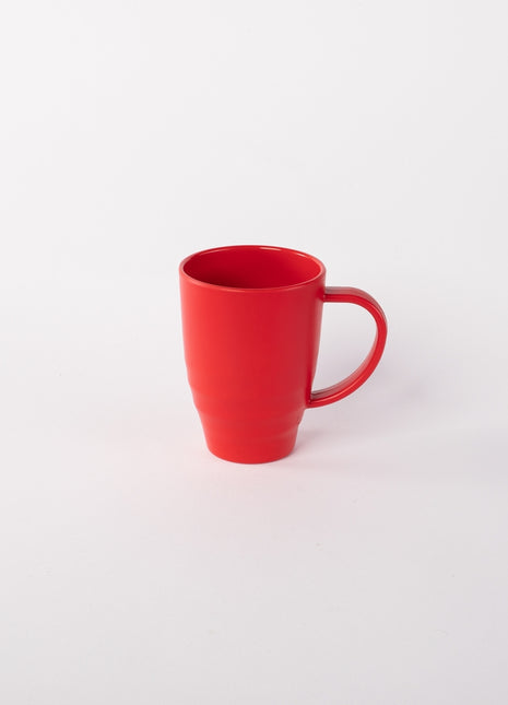 Bright Designs Melamine Cup With Handle
Set of 6 (D 7cm H 10cm) Red