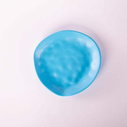 Bright Designs Melamine Matt Side Plate 
Set of 6 (16cm) Light Blue