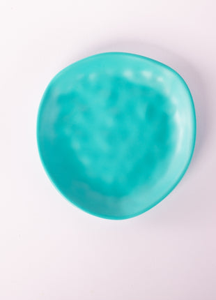 Bright Designs Melamine Matt Side Plate 
Set of 6 (16cm) Teal