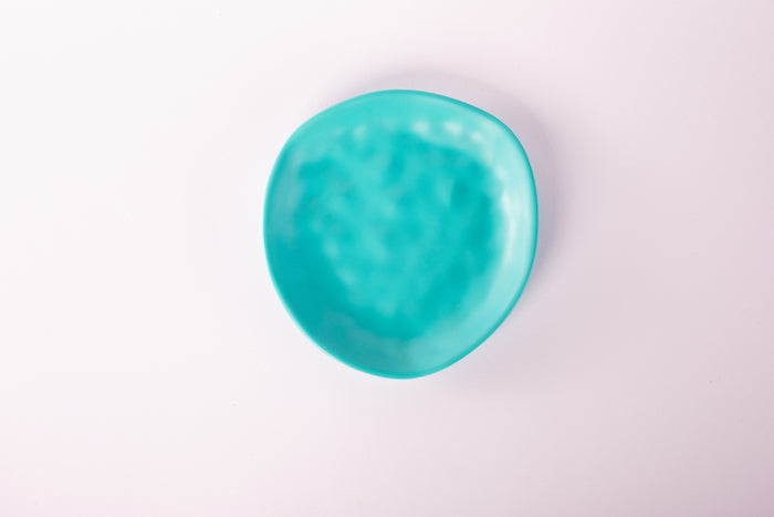 Bright Designs Melamine Matt Side Plate 
Set of 6 (16cm) Teal