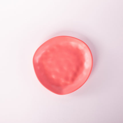 Bright Designs Melamine Matt Side Plate 
Set of 6 (16cm) Coral