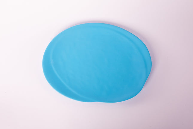 Bright Designs Melamine Matt Dinner Plate 
Set of 6 (30cm) Light Blue