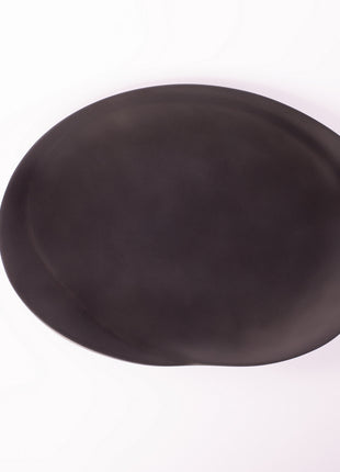 Bright Designs Melamine Matt Dinner Plate 
Set of 6 (30cm) Black