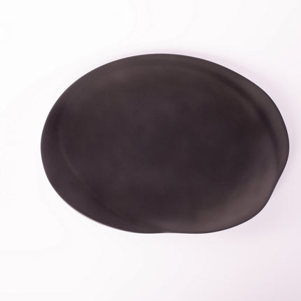 Bright Designs Melamine Matt Dinner Plate 
Set of 6 (30cm) Black