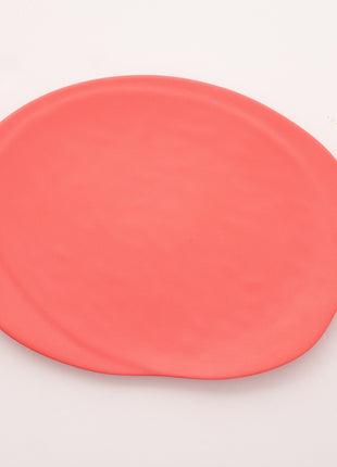 Bright Designs Melamine Matt Dinner Plate 
Set of 6 (30cm) Coral