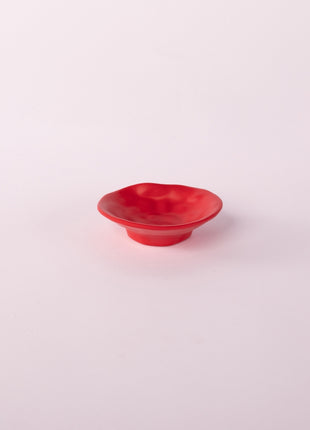 Bright Designs Melamine Matt Dip Bowl 
Set of 2 (10cm) Red