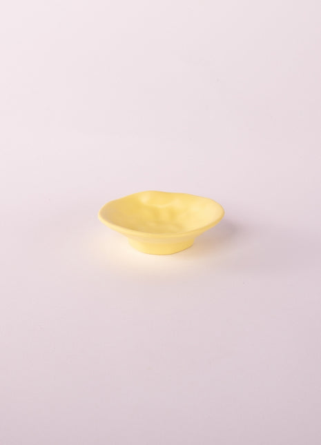 Bright Designs Melamine Matt Dip Bowl 
Set of 2 (10cm) Yellow