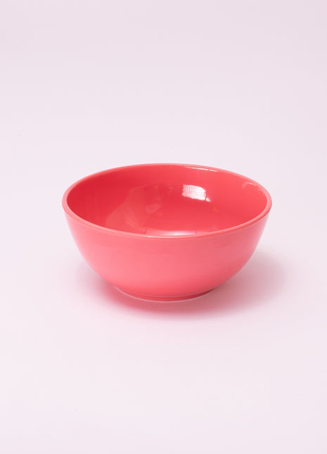 Bright Designs Melamine Bowl 
Set of 6 (D 14cm H 6cm)  Coral