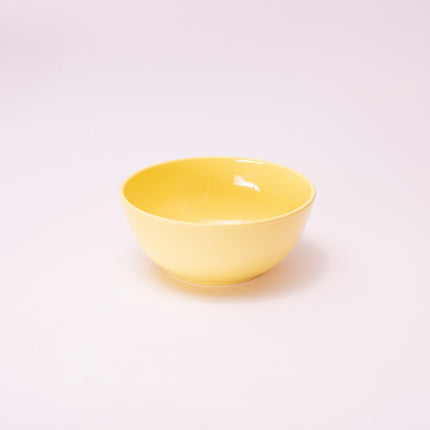 Bright Designs Melamine Bowl 
Set of 6 (D 14cm H 6cm)  Yellow