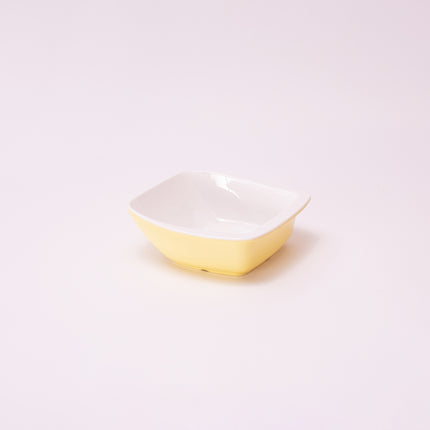 Bright Designs Melamine Bowl 
Set of 6 (L 14cm H 5cm) Double Colour Yellow