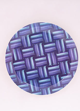 Bright Designs Melamine Dinner Plate
Set of 6 (D 26cm) bleu blanc B