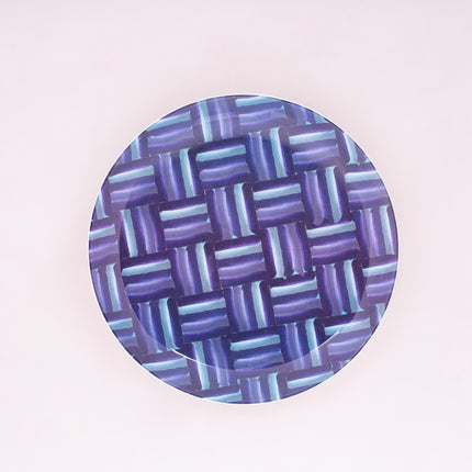 Bright Designs Melamine Dinner Plate
Set of 6 (D 26cm) bleu blanc B