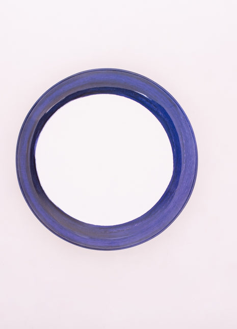 Bright Designs Melamine Side Plate 
Set of 6 (D 22cm) blue blanc C