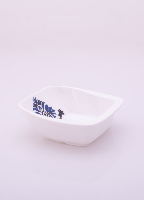 Bright Designs Melamine Bowl 
Set of 6 (L 14cm H 5cm) bleu blanc