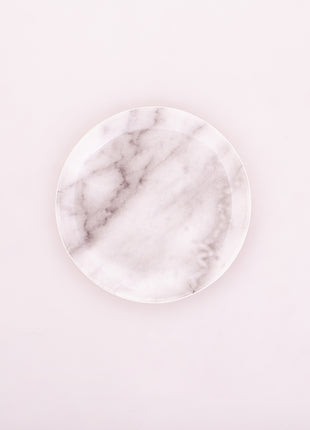 Bright Designs Melamine Dinner Plate
Set of 6 (D 26cm) white Marble