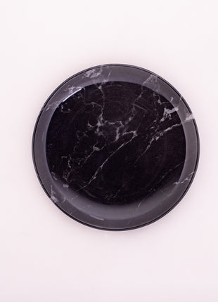 Bright Designs Melamine Side Plate
Set of 6 (D 22cm) Black Marble