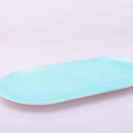 Bright Designs Melamine Serving Platter 
Set of 2 (L 52cm W 26cm) stoned