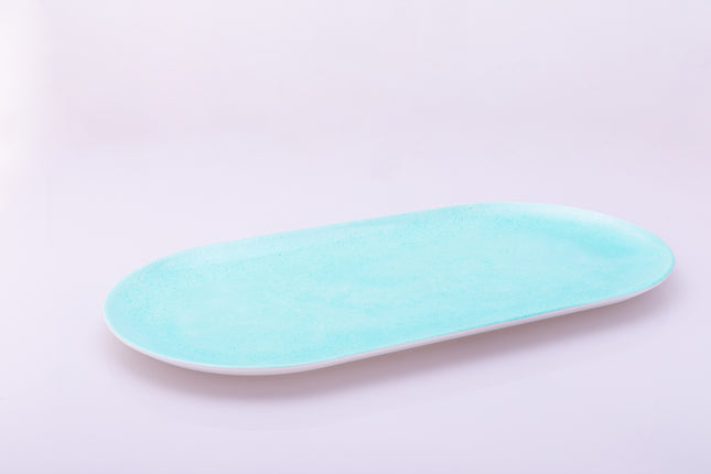 Bright Designs Melamine Serving Platter 
Set of 2 (L 52cm W 26cm) stoned