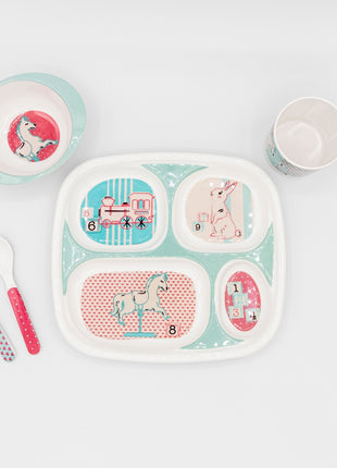 Bright Designs Kids 5 pieces Melamine Set Toys  K7