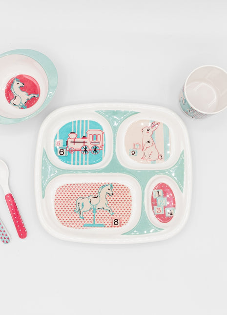 Bright Designs Kids 5 pieces Melamine Set Toys  K7