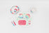 Bright Designs Kids 5 pieces Melamine Set Rainbow Sky  K8