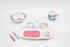 Bright Designs Kids 5 pieces Melamine Set Rainbow Sky  K8