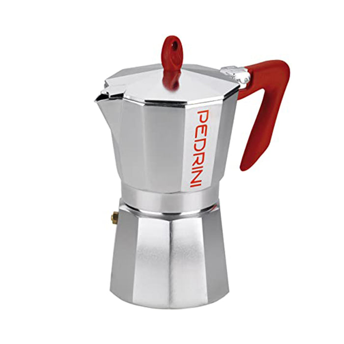 Pedrini Coffee Maker Aluminium Silver