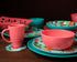 Bright Designs Melamine Bowl 
Set of 6 (D 14cm H 6cm)  Coral