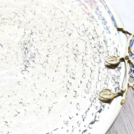Arze Round leaves plate 37.5 cm