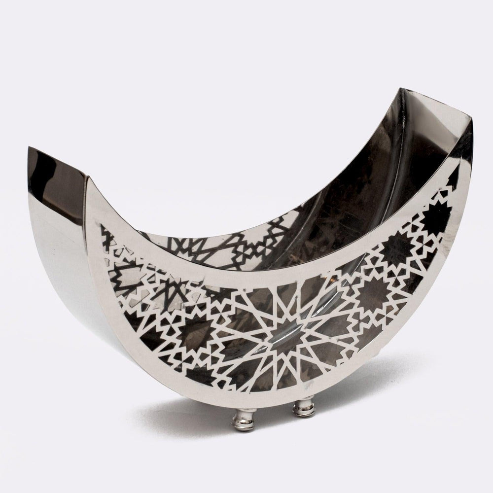 Arze Small Crescent Holder Silver