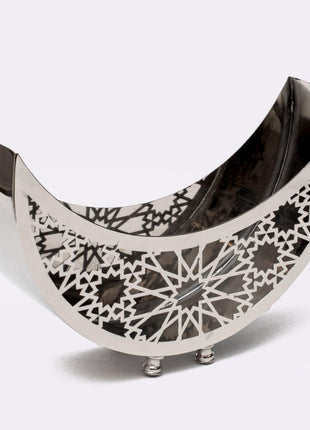 Arze Small Crescent Holder Silver