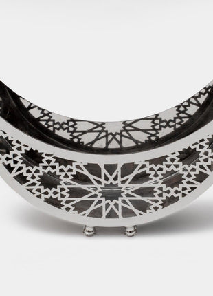 Arze Small Crescent Holder Silver