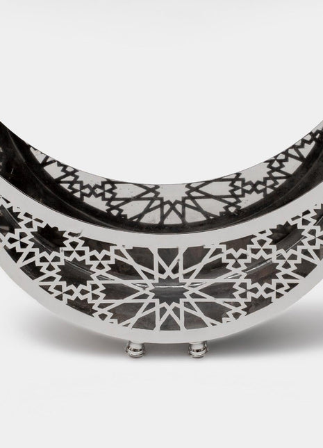Arze Small Crescent Holder Silver