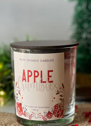 Muse Organic Candles Apple Crumbles (180 g)