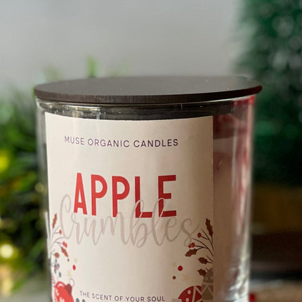 Muse Organic Candles Apple Crumbles (180 g)