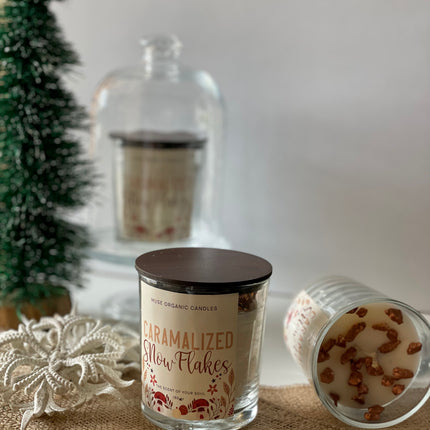 Muse Organic Candles Caramelized snow flakes (180 g)