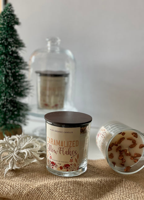 Muse Organic Candles Caramelized snow flakes (180 g)
