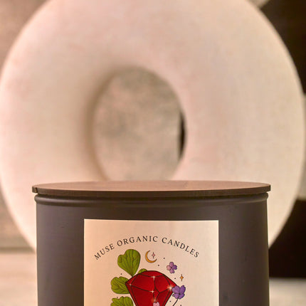 MUSE ORGANIC CANDLES CAPRICON - RUBY (380 g)